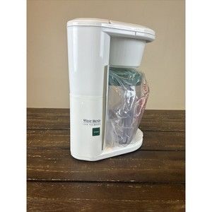 West Bend 2 QT Electric Iced Tea Maker Model 6050 Green Lid  Vintage Open Box